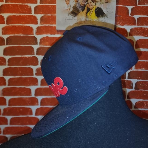 🤯 Hall of FAME 2nd Sucks New Era 59Fifty cap, Deep blue w/ Red 🤯 - Picture 4 of 6